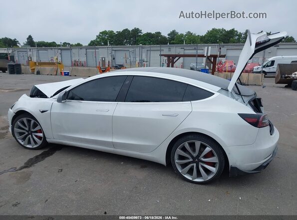 5YJ3E1EB8KF440406 2019 TESLA MODEL 3 White Задня ліва чверть