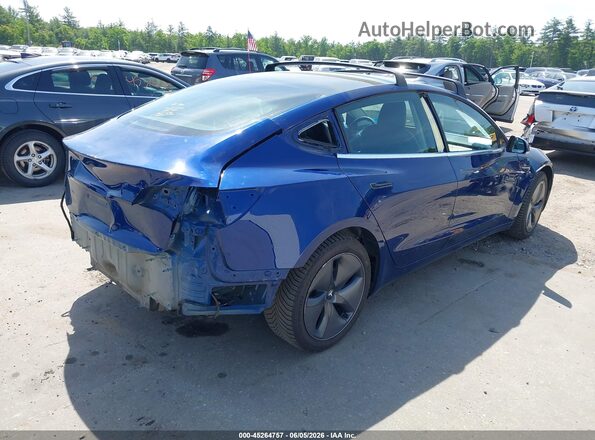 5YJ3E1EB8KF497561 2019 TESLA MODEL 3 Blue Հետևի աջ