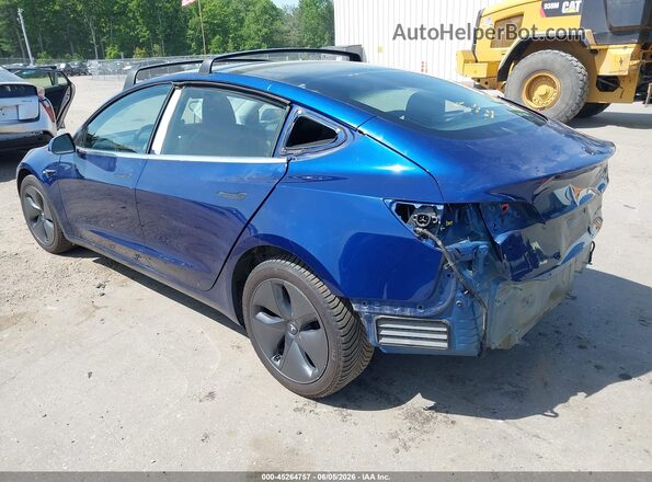 5YJ3E1EB8KF497561 2019 TESLA MODEL 3 Blue Հետևի ձախ