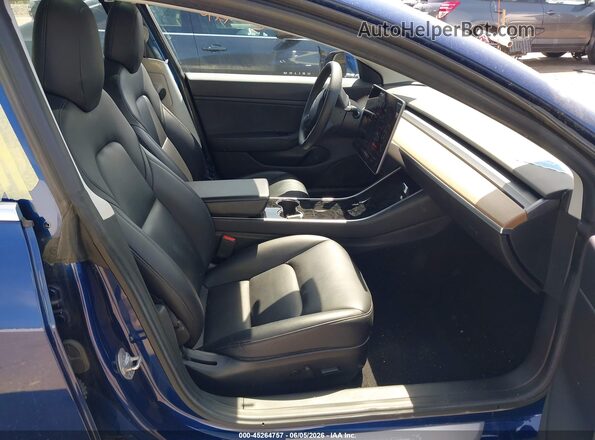 5YJ3E1EB8KF497561 2019 TESLA MODEL 3 Blue Սալոնի դիմացի տեսք