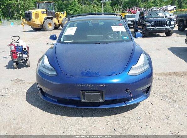 5YJ3E1EB8KF497561 2019 TESLA MODEL 3 Blue Սալոնի հետևի տեսք