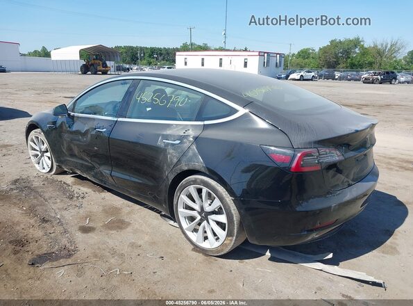 5YJ3E1EB8LF666169 2020 TESLA MODEL 3 Black Հետևի ձախ
