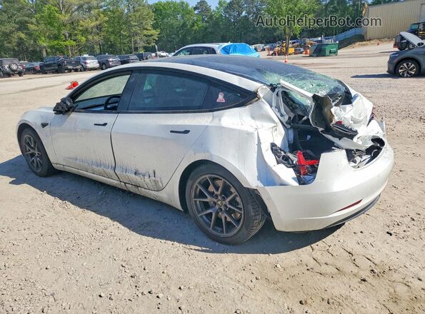 5YJ3E1EB8MF034953 2021 TESLA MODEL White Задня ліва чверть