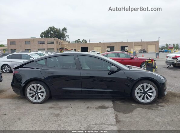 5YJ3E1EB8MF075955 2021 TESLA MODEL 3 Black Vista del cuadro de instrumentos
