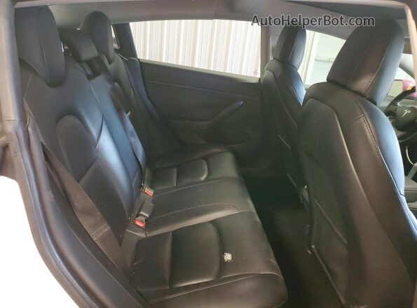 5YJ3E1EB8MF862405 2021 TESLA MODEL Pink უკანა სავარძლების ხედი