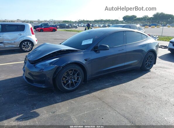 5YJ3E1EB8MF988358 2021 TESLA MODEL 3 Gray 