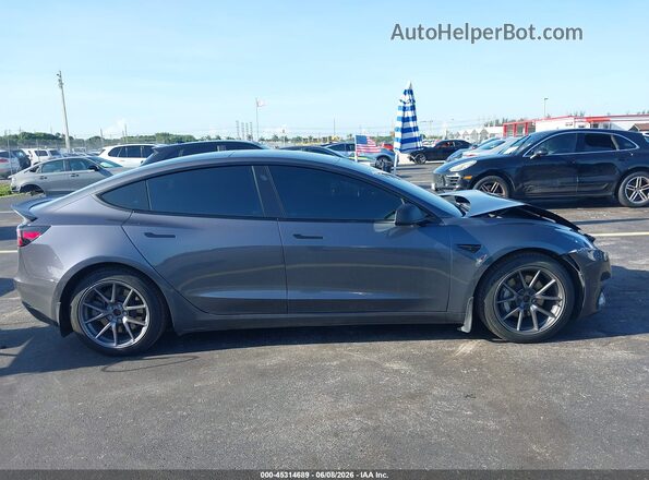 5YJ3E1EB8MF988358 2021 TESLA MODEL 3 Gray 
