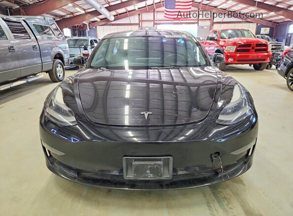 5YJ3E1EB8NF120491 2022 TESLA MODEL Black Դիմացի տեսք