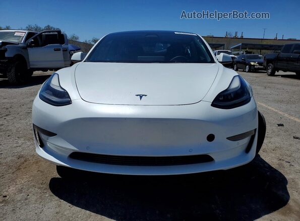5YJ3E1EB8NF183946 2022 TESLA MODEL White Вид спереду