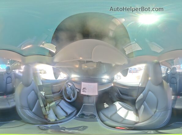 5YJ3E1EB8NF183946 2022 TESLA MODEL White Вид наклейки з VIN-кодом