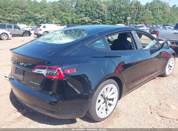 5YJ3E1EB8NF189813 2022 TESLA MODEL 3 Black 