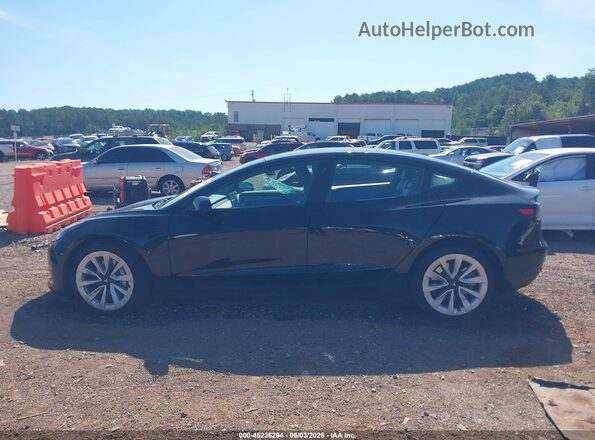 5YJ3E1EB8NF189813 2022 TESLA MODEL 3 Black Սալոնի հետևի տեսք