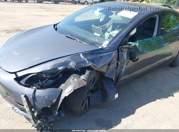 5YJ3E1EB8NF239996 2022 TESLA MODEL 3 Gray წინა ხედი