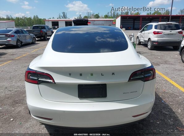 5YJ3E1EB8NF255177 2022 TESLA MODEL 3 Белый Панорамный вид салона 360°