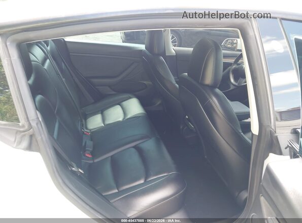 5YJ3E1EB8NF255177 2022 TESLA MODEL 3 Белый Вид наклейки с VIN-кодом