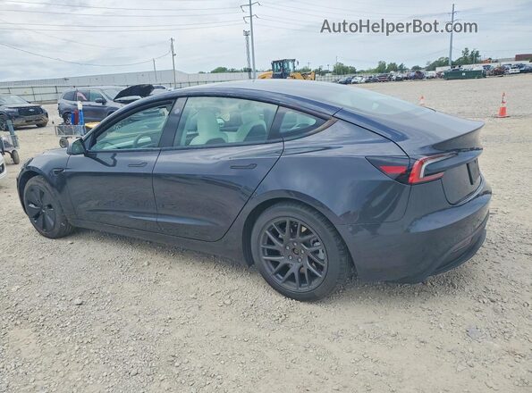 5YJ3E1EB8SF913611 2025 TESLA MODEL Charcoal Հետևի ձախ