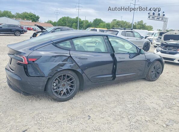 5YJ3E1EB8SF913611 2025 TESLA MODEL Charcoal Հետևի աջ