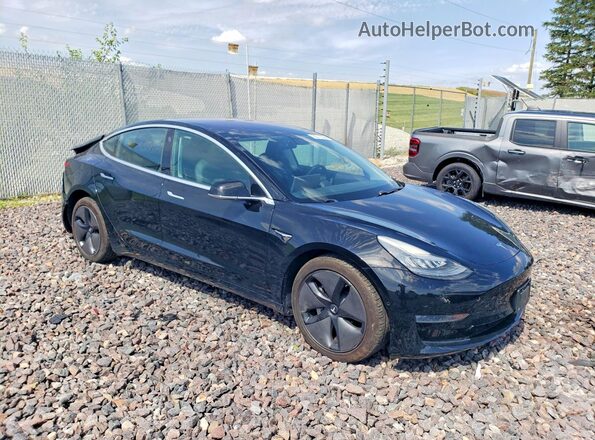 5YJ3E1EB9JF127671 2018 TESLA MODEL Black Առջևի աջ