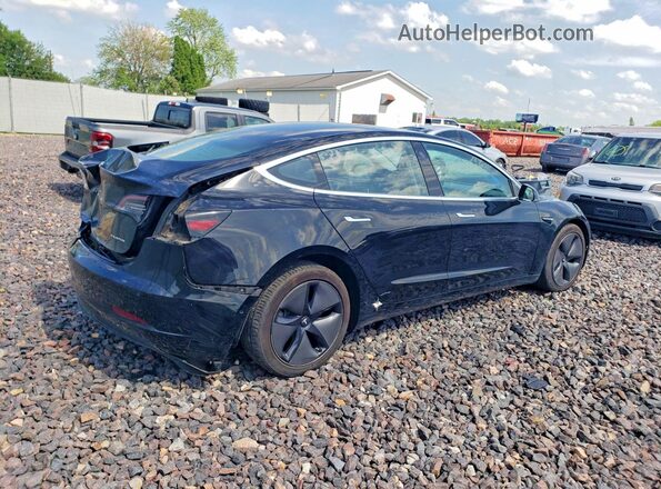 5YJ3E1EB9JF127671 2018 TESLA MODEL Black Հետևի աջ