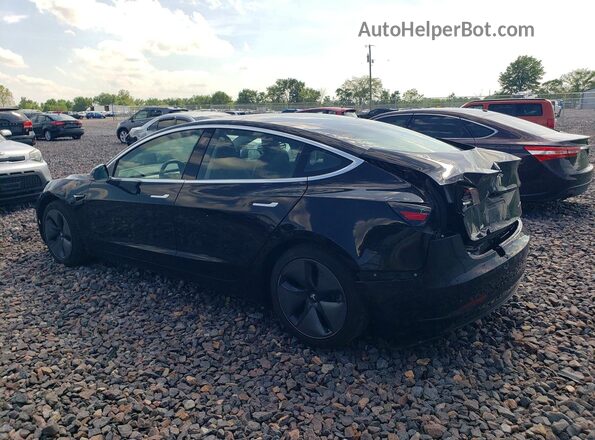 5YJ3E1EB9JF127671 2018 TESLA MODEL Black Հետևի ձախ