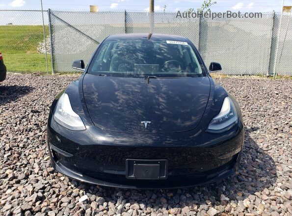5YJ3E1EB9JF127671 2018 TESLA MODEL Black Դիմացի տեսք