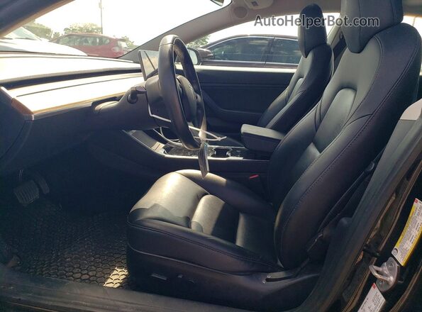 5YJ3E1EB9JF127671 2018 TESLA MODEL Black Սալոնի դիմացի տեսք