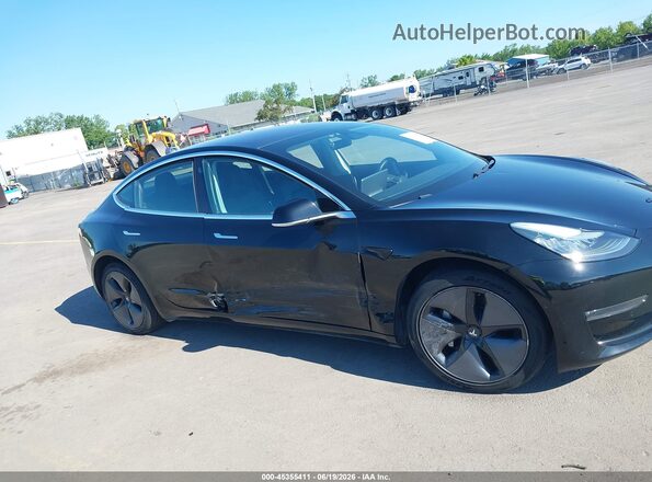 5YJ3E1EB9JF181987 2018 TESLA MODEL 3 Черный Вид задней части салона