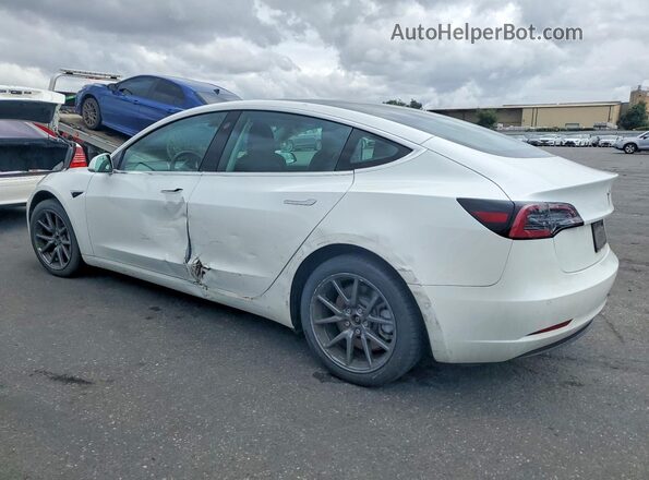 5YJ3E1EB9LF650112 2020 TESLA MODEL Белый Задняя левая четверть