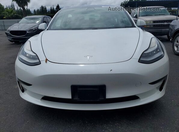 5YJ3E1EB9LF650112 2020 TESLA MODEL Белый Вид спереди