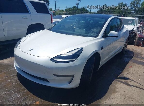 5YJ3E1EB9MF928217 2021 TESLA MODEL 3 White Front left