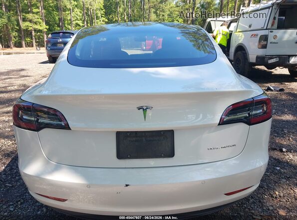 5YJ3E1EB9NF112836 2022 TESLA MODEL 3 White 