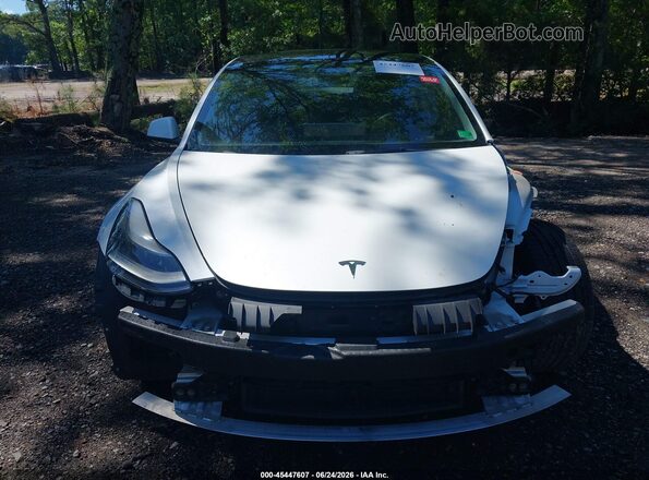 5YJ3E1EB9NF112836 2022 TESLA MODEL 3 White Widok zestawu wskaźników