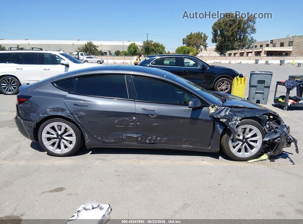 5YJ3E1EB9NF138756 2022 TESLA MODEL 3 Black Vista del cuadro de instrumentos