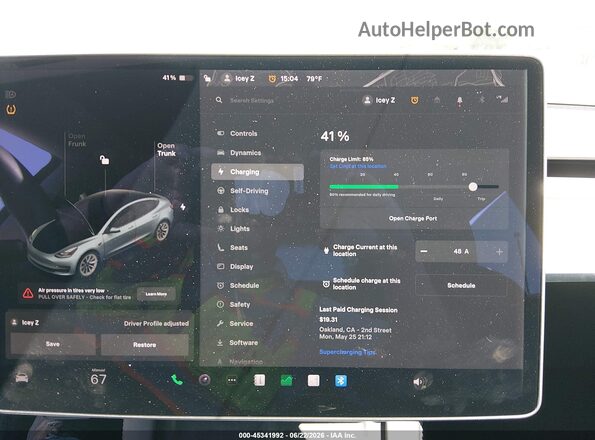 5YJ3E1EB9NF138756 2022 TESLA MODEL 3 Black 