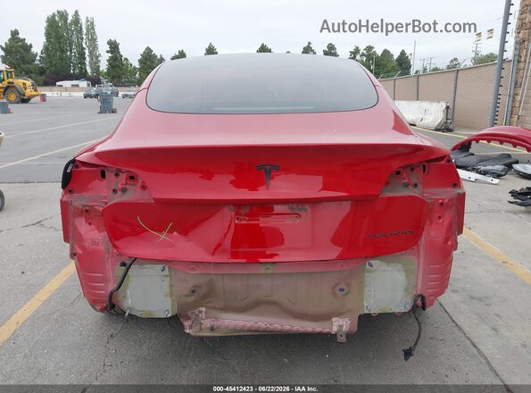 5YJ3E1EB9NF297390 2022 TESLA MODEL 3 Красный 