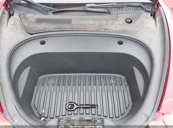 5YJ3E1EB9NF297390 2022 TESLA MODEL 3 Красный Вид сзади