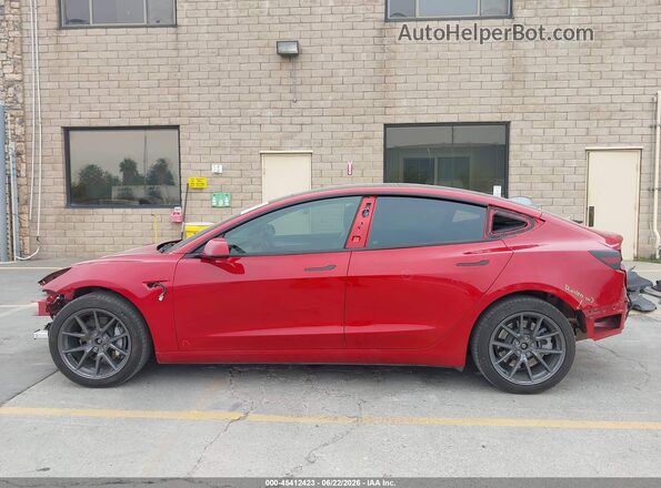 5YJ3E1EB9NF297390 2022 TESLA MODEL 3 Красный 