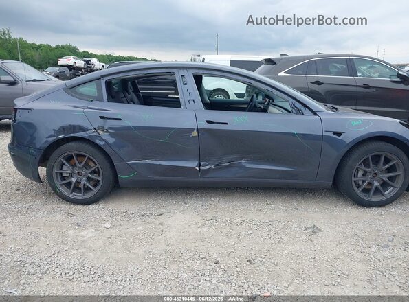 5YJ3E1EB9NF341968 2022 TESLA MODEL 3 Серый Вид спереди