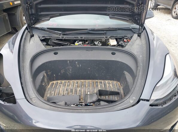 5YJ3E1EB9NF341968 2022 TESLA MODEL 3 Серый Вид сзади