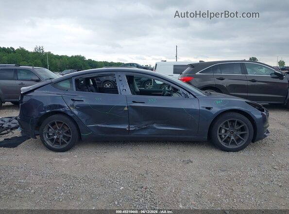 5YJ3E1EB9NF341968 2022 TESLA MODEL 3 Серый Вид задней части салона