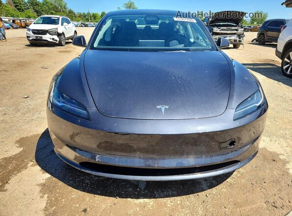 5YJ3E1EB9RF794722 2024 TESLA MODEL Gray Vista frontal