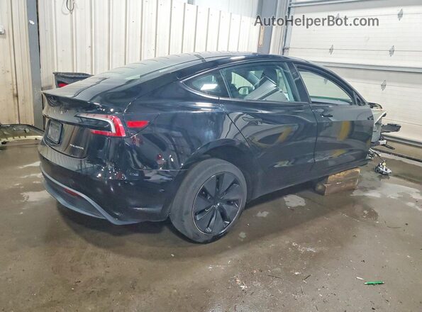 5YJ3E1EB9RF814712 2024 TESLA MODEL Black Задня права чверть
