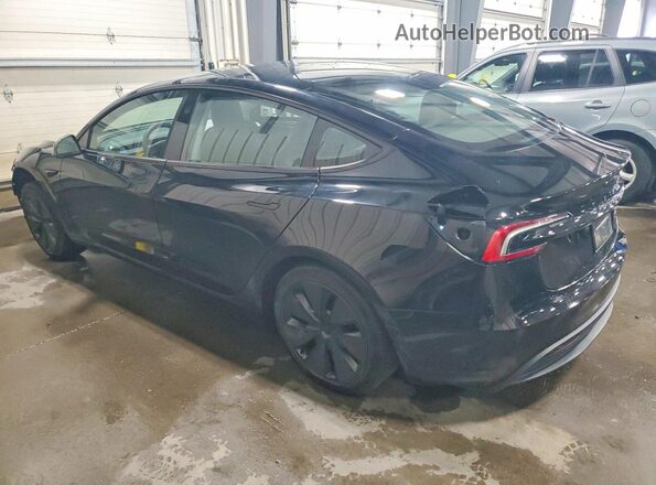 5YJ3E1EB9RF814712 2024 TESLA MODEL Black Задня ліва чверть