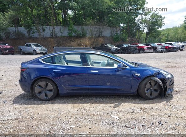 5YJ3E1EBXJF075175 2018 TESLA MODEL 3 Dark Blue Instrument cluster view