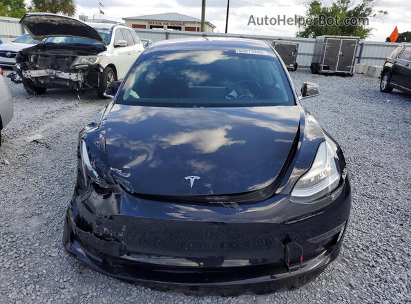 5YJ3E1EBXJF088170 2018 TESLA MODEL Black Դիմացի տեսք