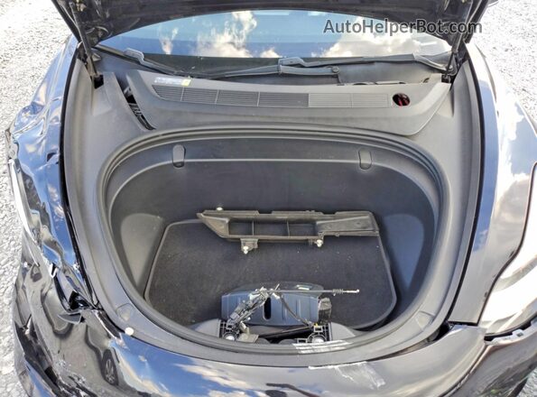 5YJ3E1EBXJF088170 2018 TESLA MODEL Black Սալոնի հետևի տեսք