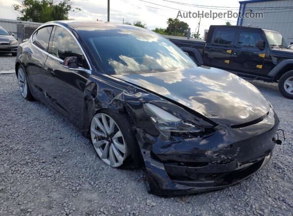 5YJ3E1EBXJF088170 2018 TESLA MODEL Black Առջևի աջ