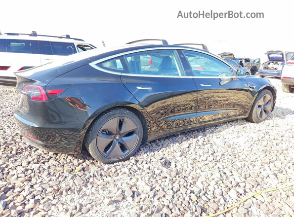 5YJ3E1EBXJF182209 2018 TESLA MODEL Black Tył prawy