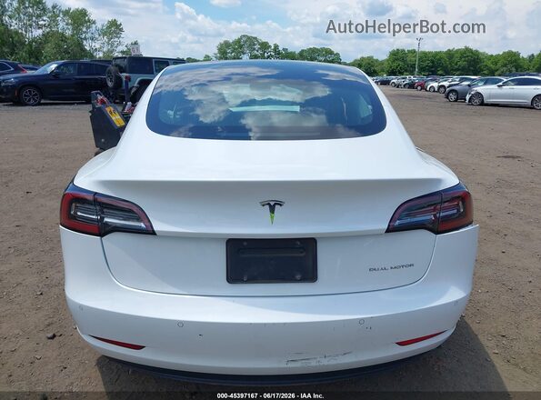 5YJ3E1EBXKF390186 2019 TESLA MODEL 3 White 