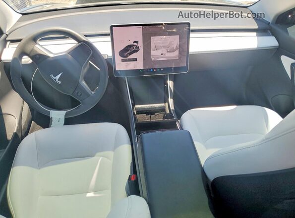 5YJ3E1EBXKF465193 2019 TESLA MODEL Gray 